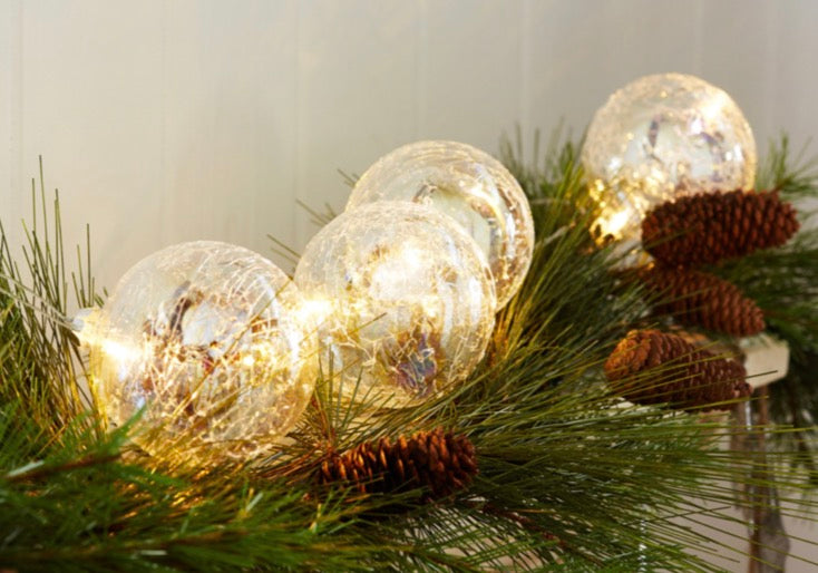 LED BALL ORNAMENTS