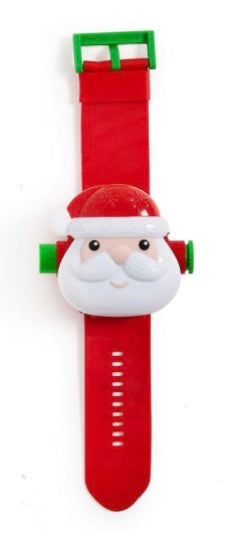 Santa Digital Watch with Projector in Gift Box Includes 24 Images