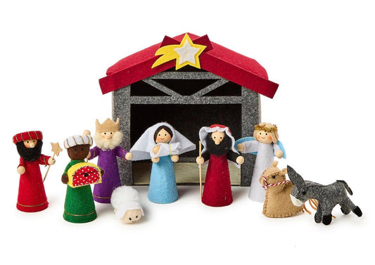 10pc Keepsake Nativity Set