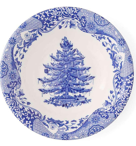 Spode Blue Italian Christmas Tree Dinner
Plate