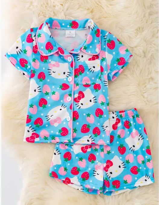 Hello Kitty Pajama Short Set