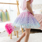 Sparkling Mermaid Tutu - Dress Up Skirt - Kids Summer Tutu