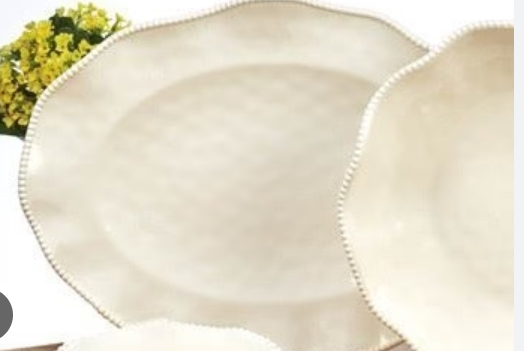 Perlette Cream Oval Platter