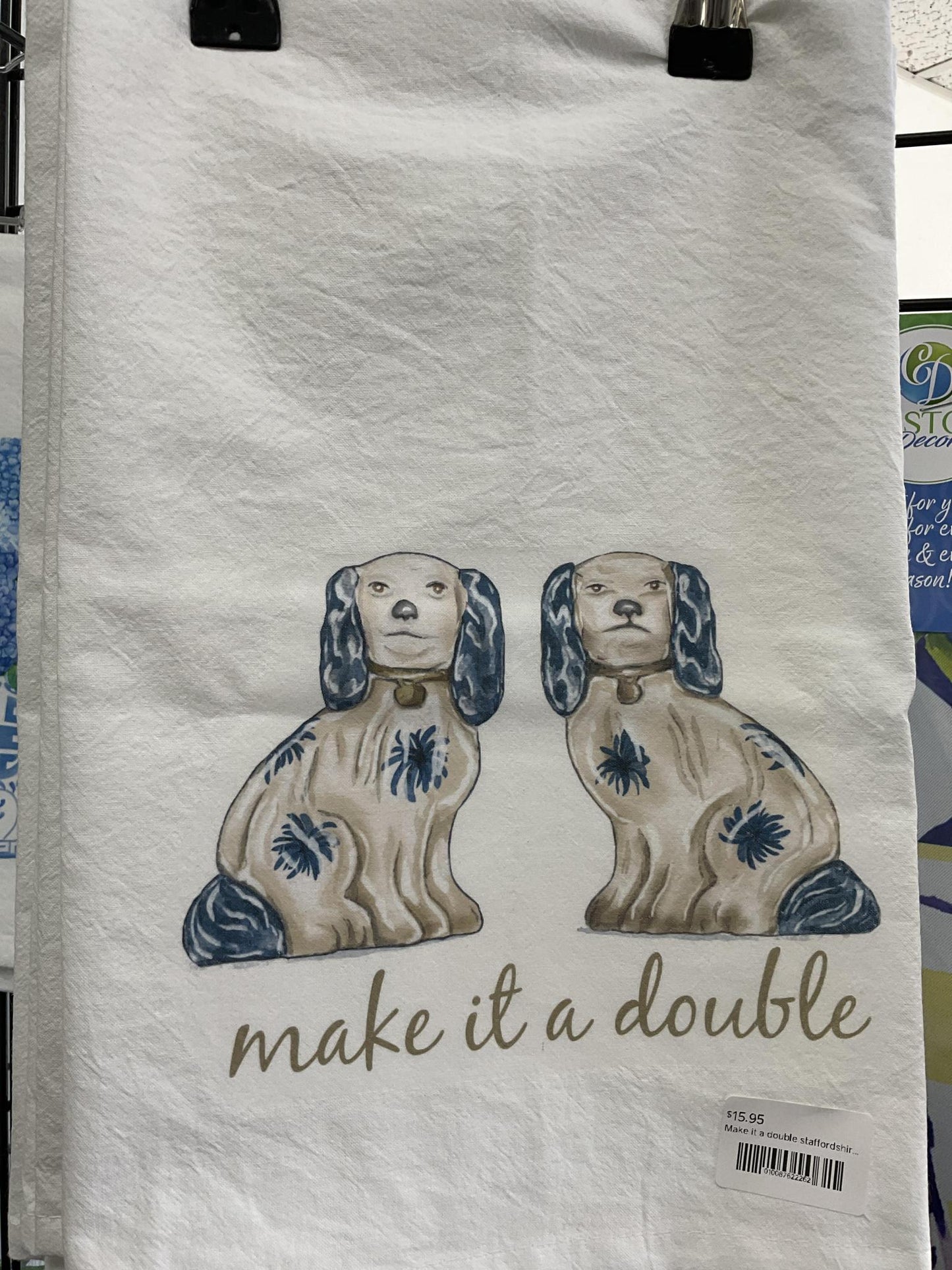 Make it a double staffordshire chinoiserie tea towel