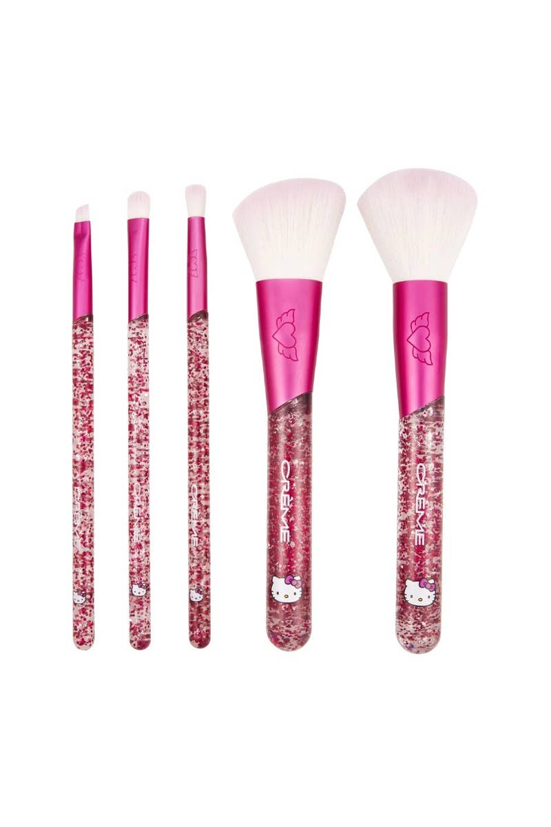 TCS HKBS9324 Hello Kitty Luv Wave Brush Set - 6 pcs