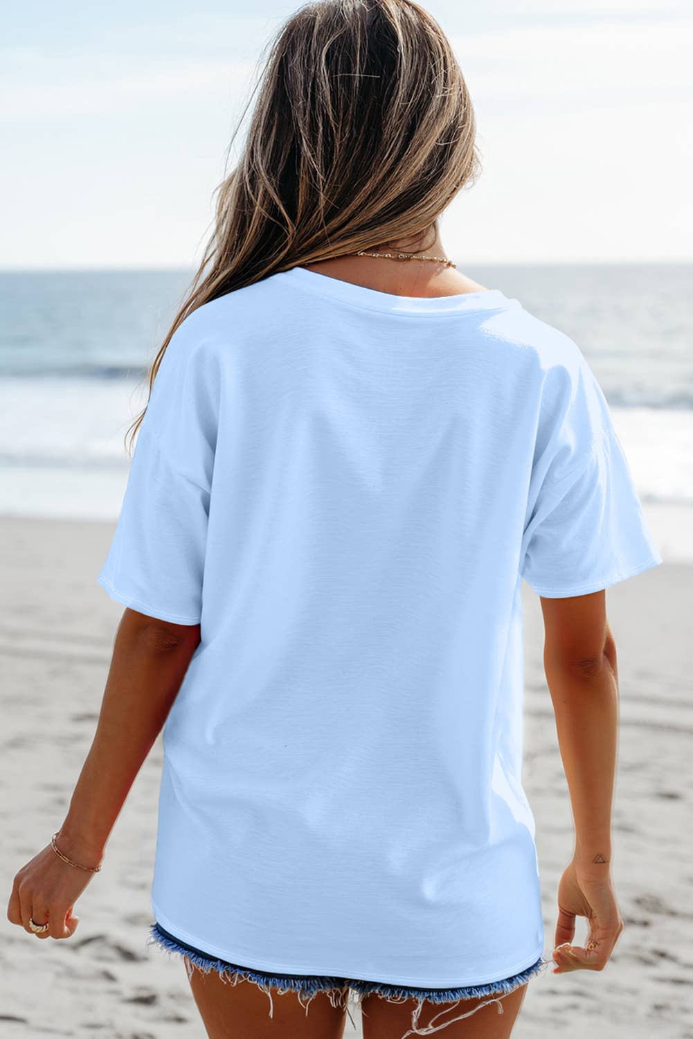 LDC Flag Bow Graphic Crewneck Tee