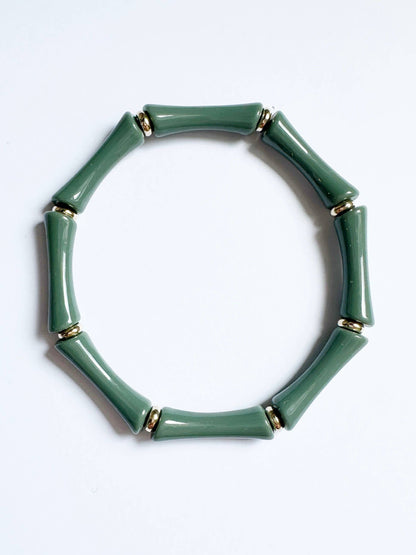 Bamboo Acrylic Bracelets
