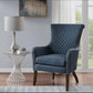 Upholstered accent chair