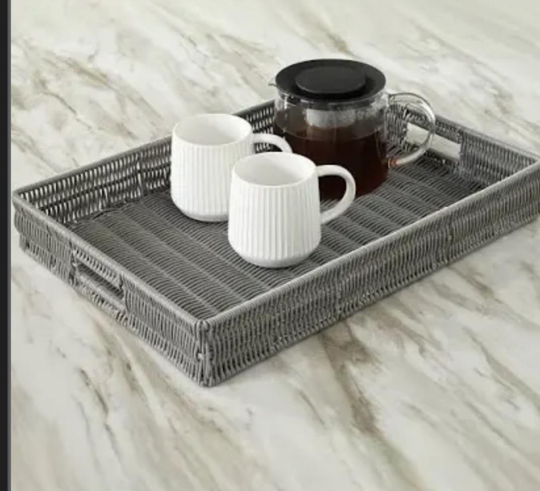 Evonne wicker tray