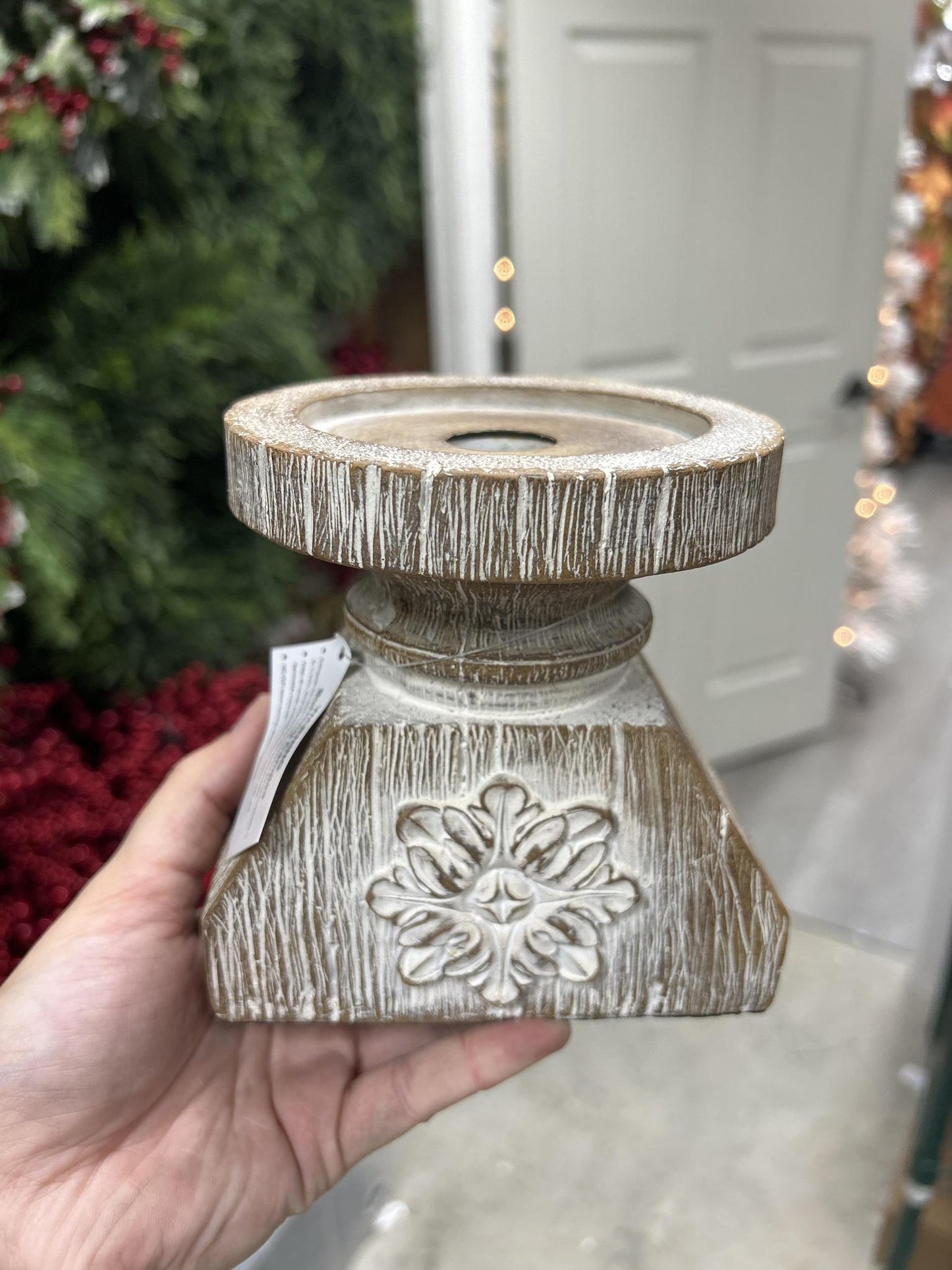 Farmhouse Fancy Candle Holder