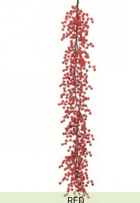 Waterproof DLX Berry Garland 60"