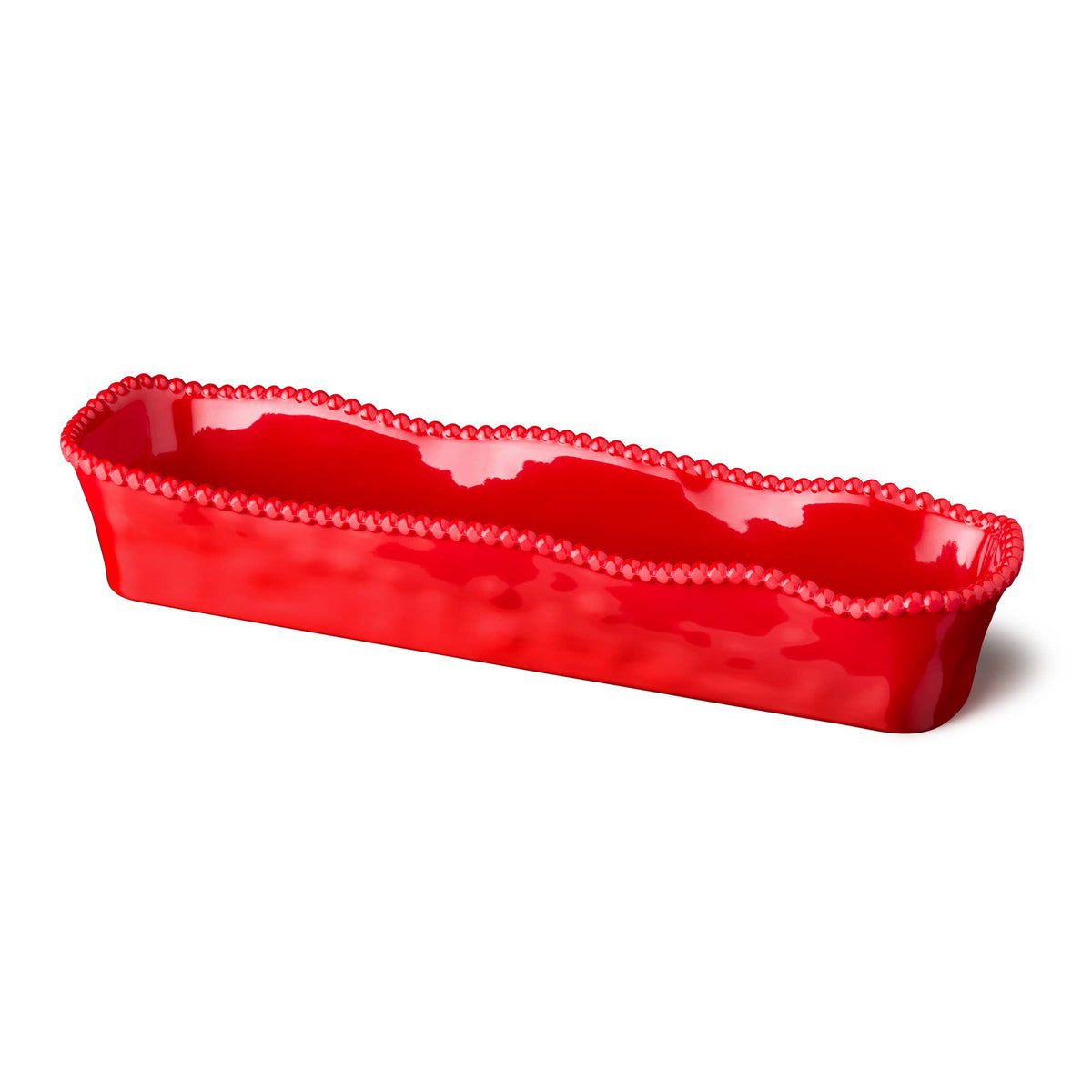 Perlette Red HW Melamine Cracker Tray