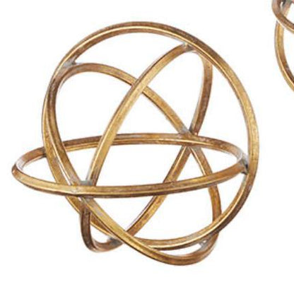 Gold orbs