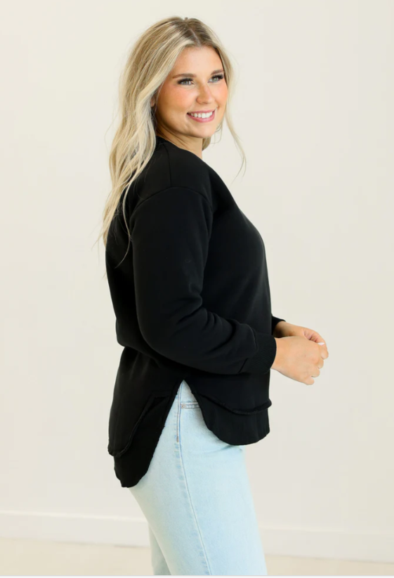 Black Fleece Sweatshirt