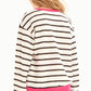 Stripe French Terry Sweatshirt