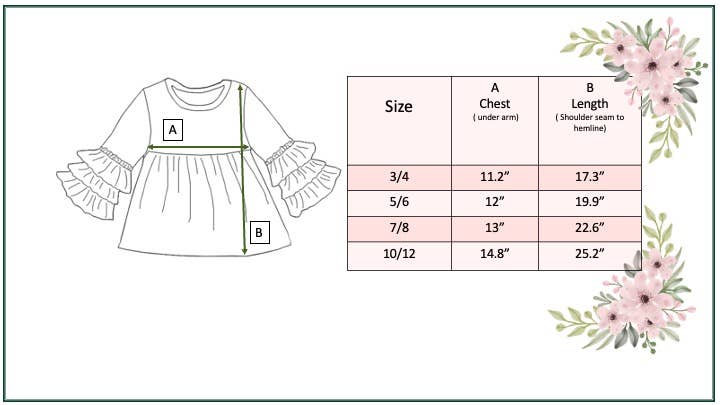 Kids Cream Ecru 3 Ruffle Sleeve Blouse Winter Shirt