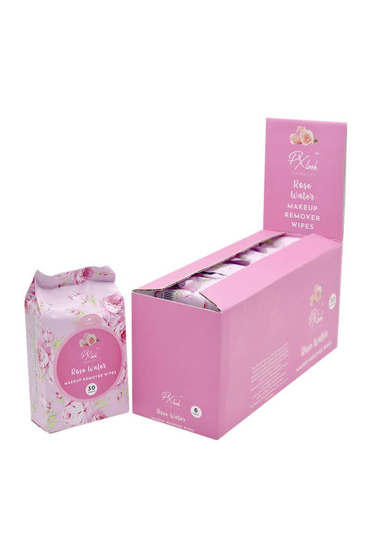 PxLook Cosmetics N-201-14 Rose Water Makeup Remover Wipe -