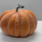 Orange w yellow speckles green & Whitewashed shadow pumpkin