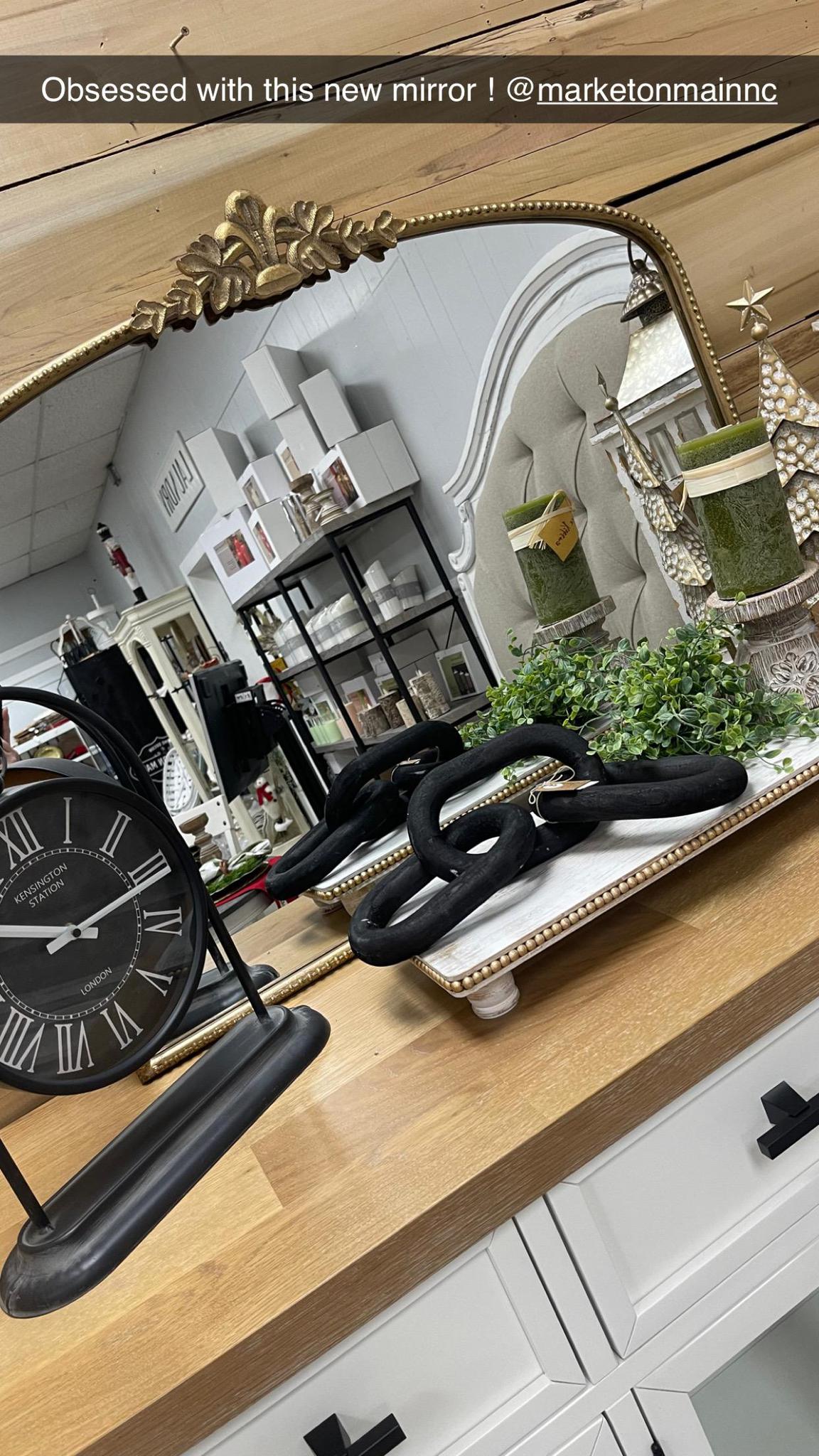 Tellera gold mirror