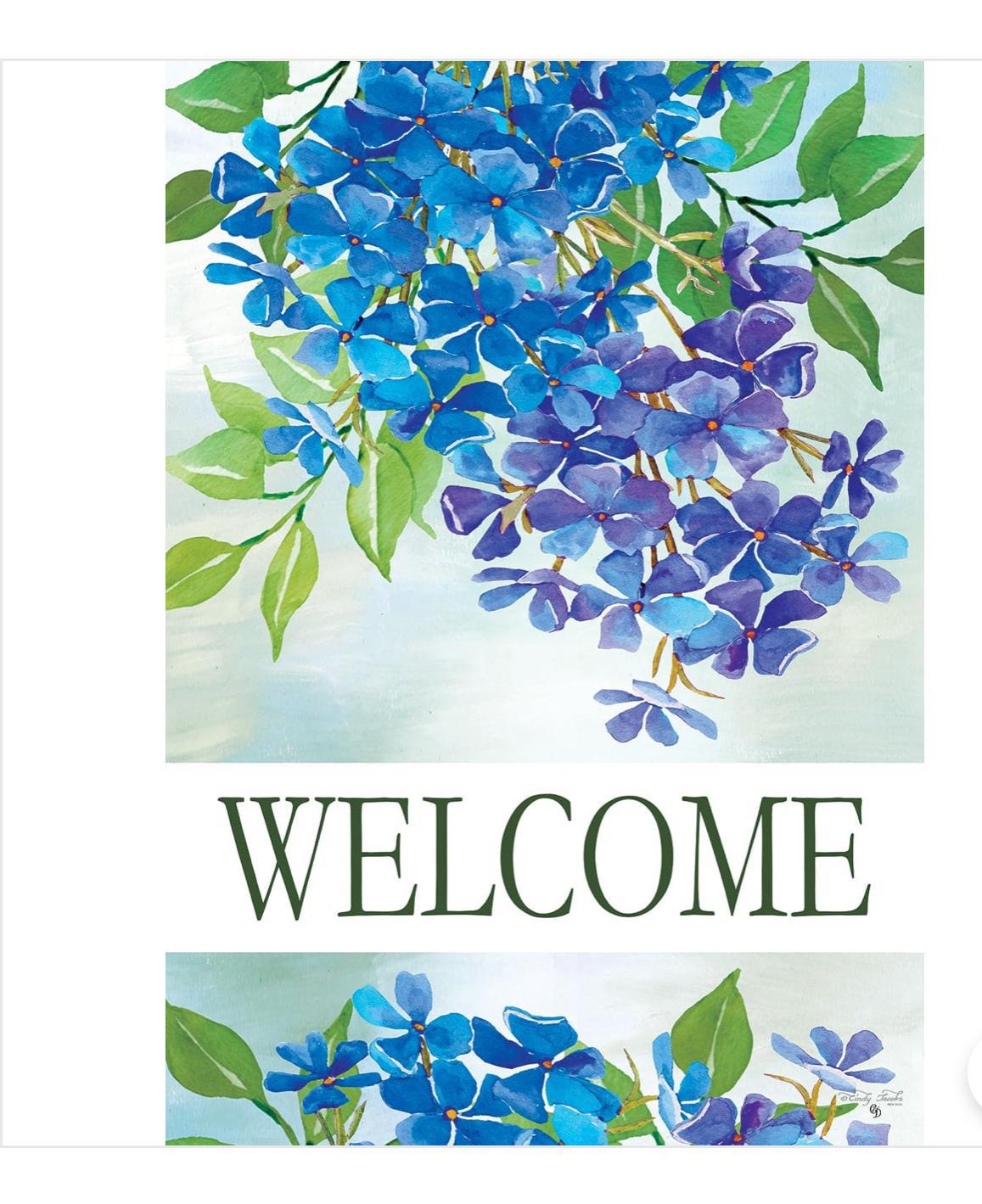 Hydrangeas welcom