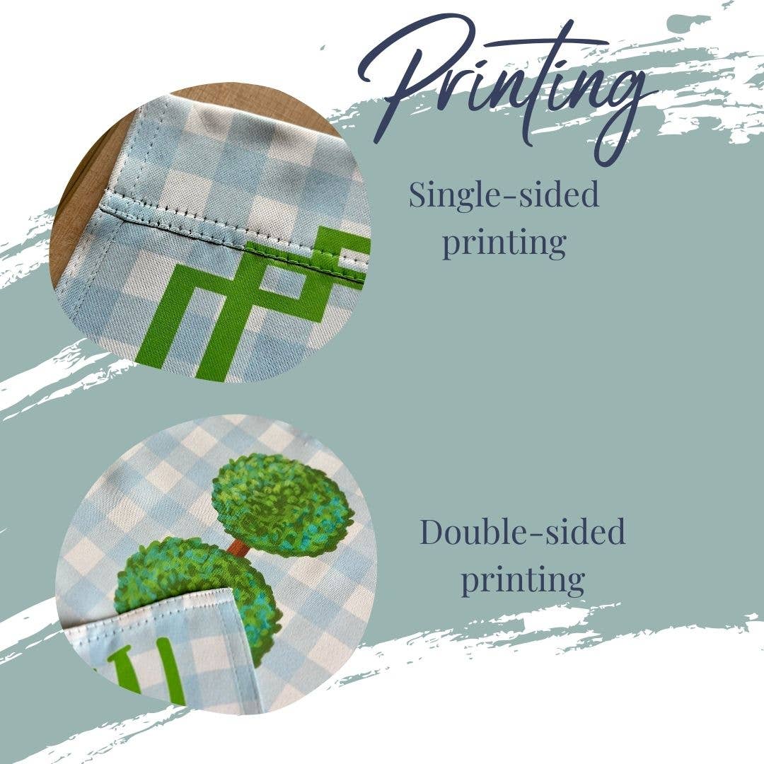 Fall Garden Flag - Welcome Pumpkin With Blue Flowers