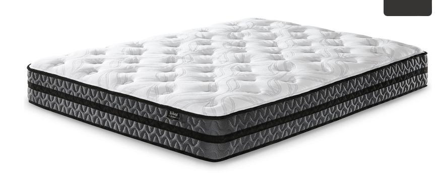 Ashley sleep essentials 10” medium hybrid mattress