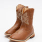 Kids' Unisex Brown Cowboy Boots