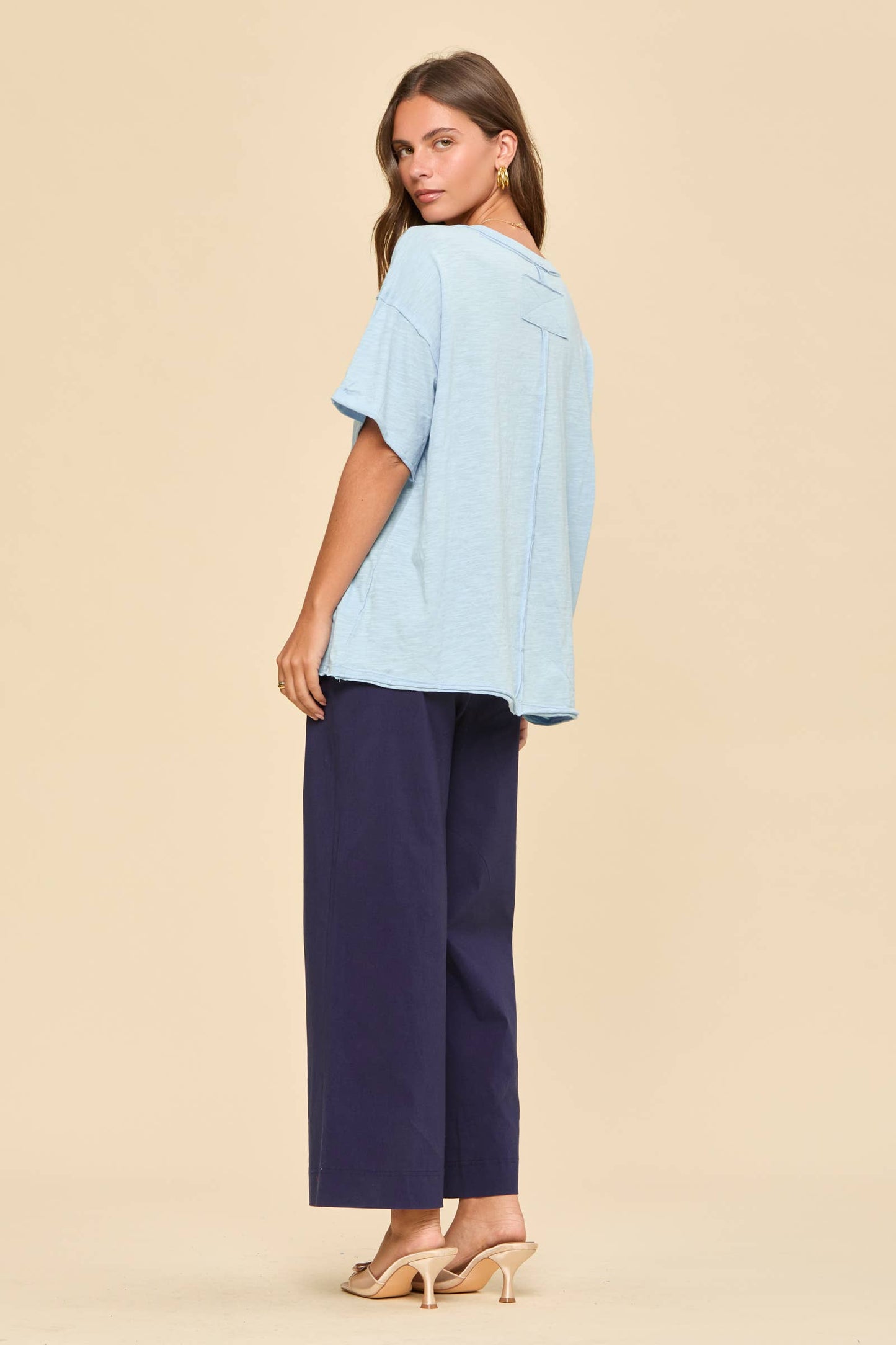 Short Sleeve Cotton Top