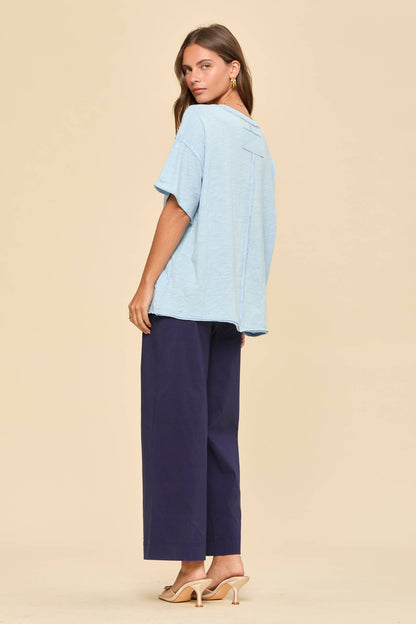 Short Sleeve Cotton Top