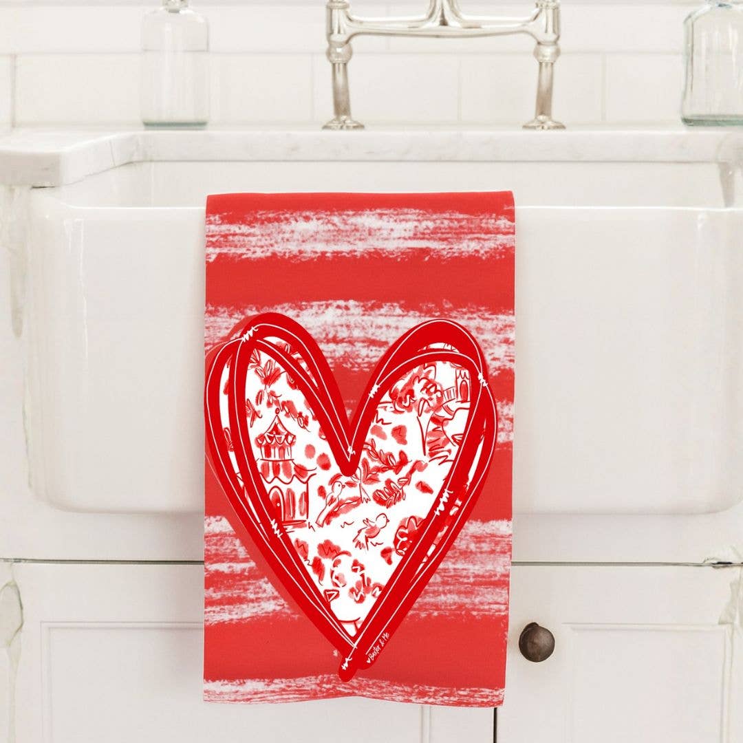 Valentines Tea Towel PrePack