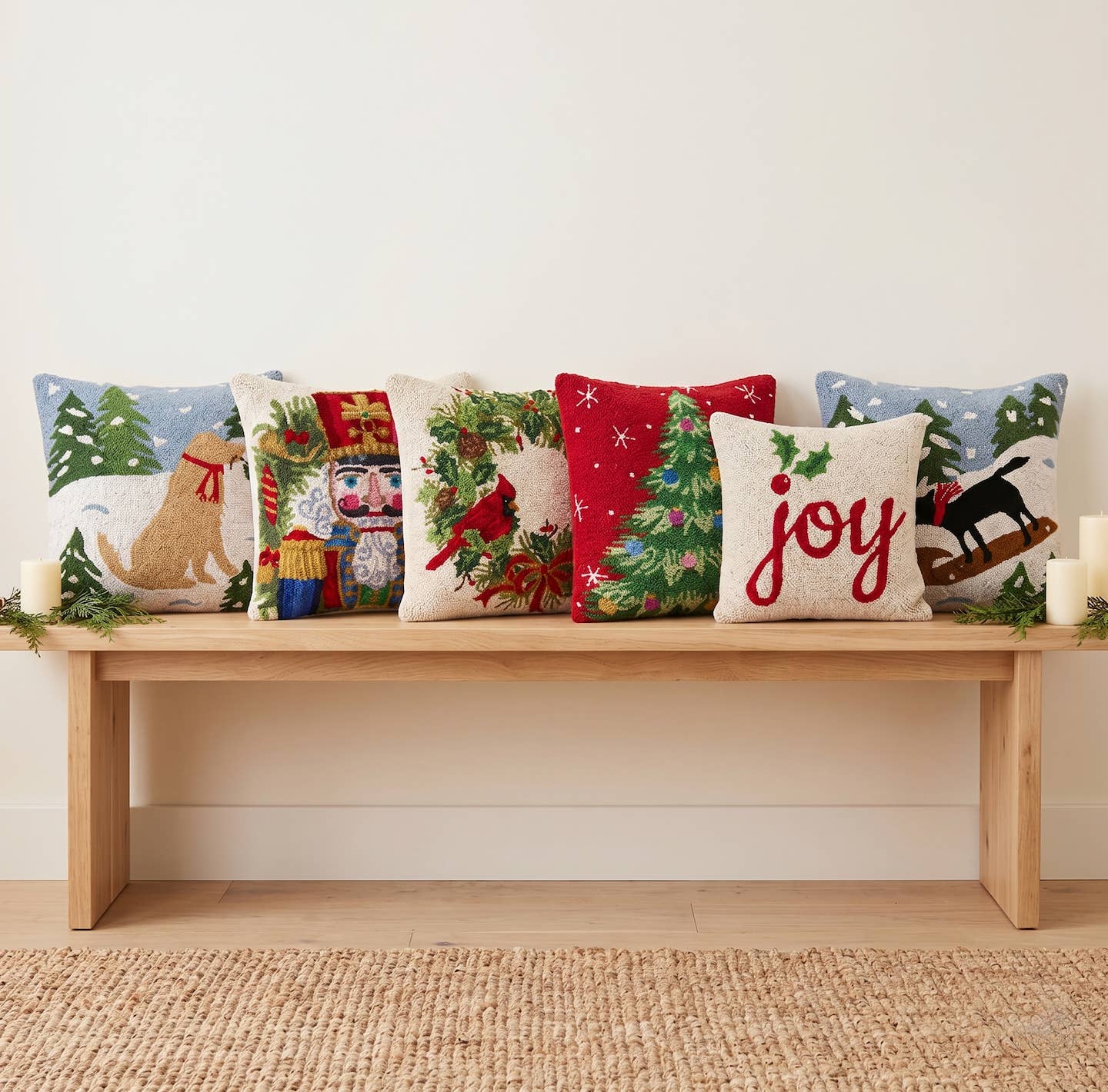 NUTCRACKER HOOK PILLOW
