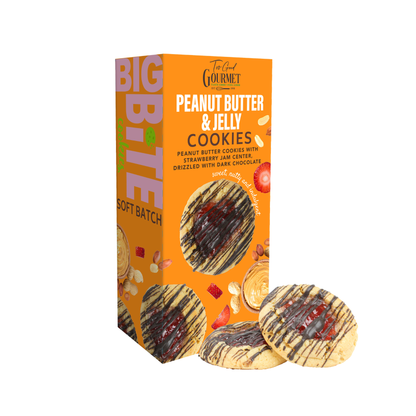 NEW! BIG BITE Large Bakery-Style Gourmet Cookies Gift Box