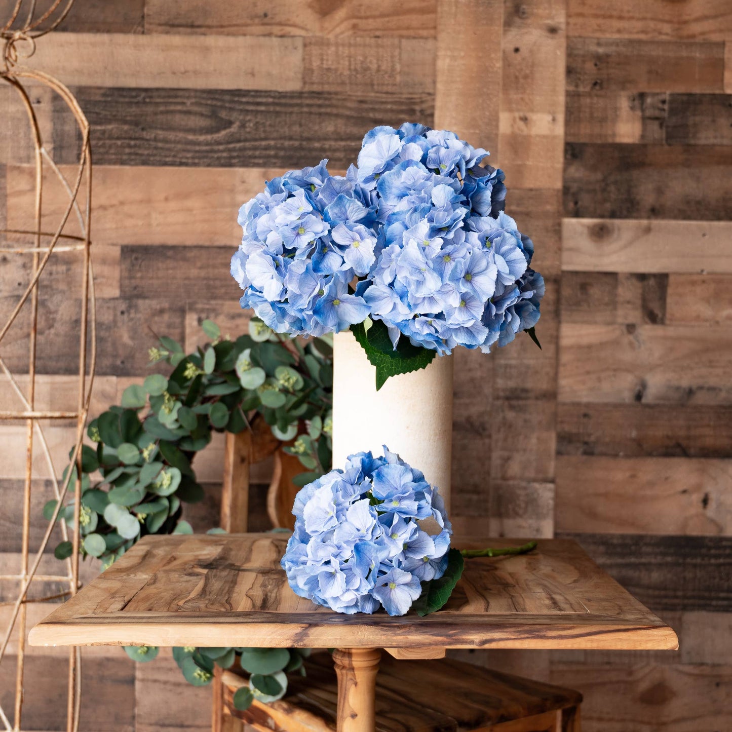 Real Touch Hydrangea - 20 Inch - Blue