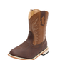 Kids' Unisex Two-Toned Brown Cowboy Boots