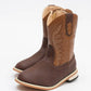 Kids' Unisex Two-Toned Brown Cowboy Boots