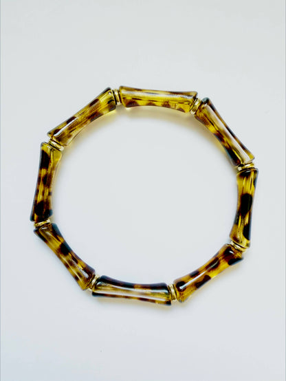 Bamboo Acrylic Bracelets