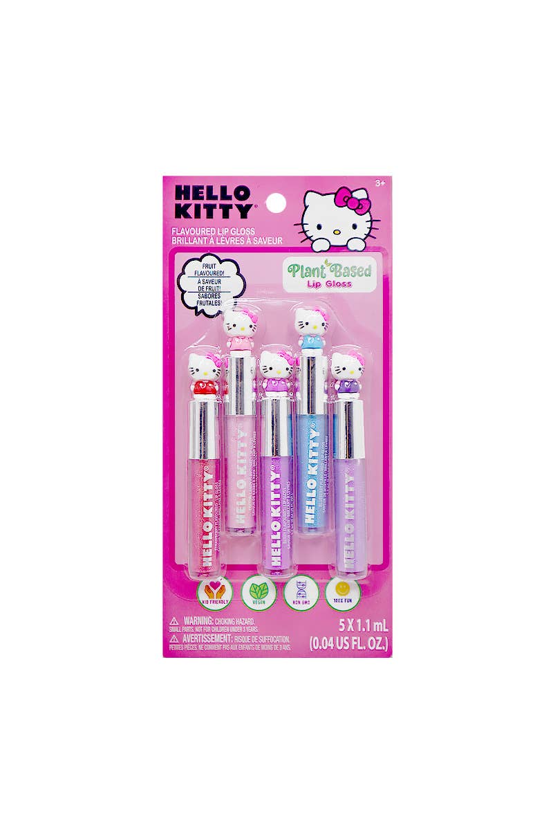 UPD HK1086GA Hello Kitty 5pcs Lip Gloss Set