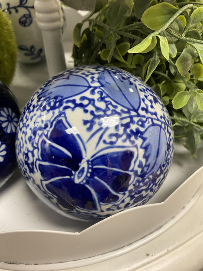 Ceramic blue balls