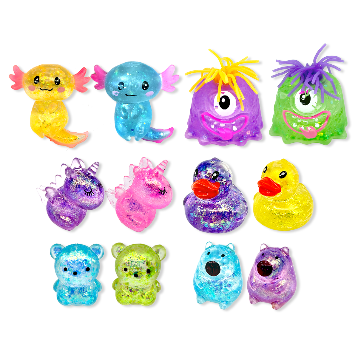 Fun Doh Squishy Gummy Fidget Toy NEW Variety -