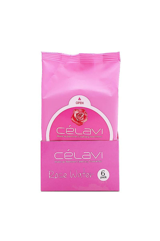 Celavi MT021 Rose Water Makeup Cleansing Towelette -