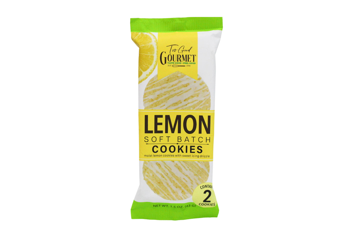 Individually Wrapped Cookies: Lemon, Apple Fritter & Brownie