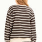 Stripe French Terry Sweatshirt