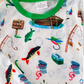 Gone Fishing Boys Printed Pajamas