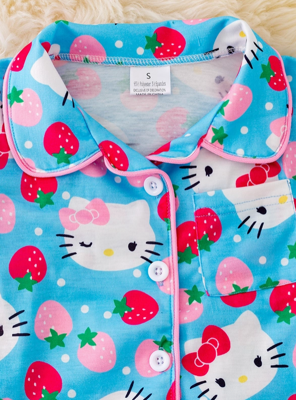 Hello Kitty Pajama Short Set