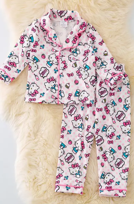 Hello Kitty Pajama Long Sleeve Set