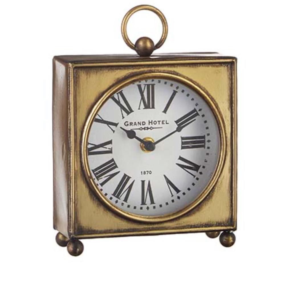 Antique gold clock