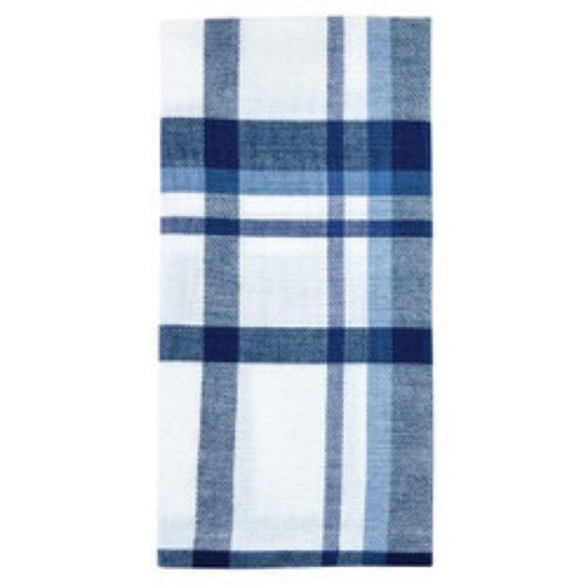 Napkin canton blue plaid