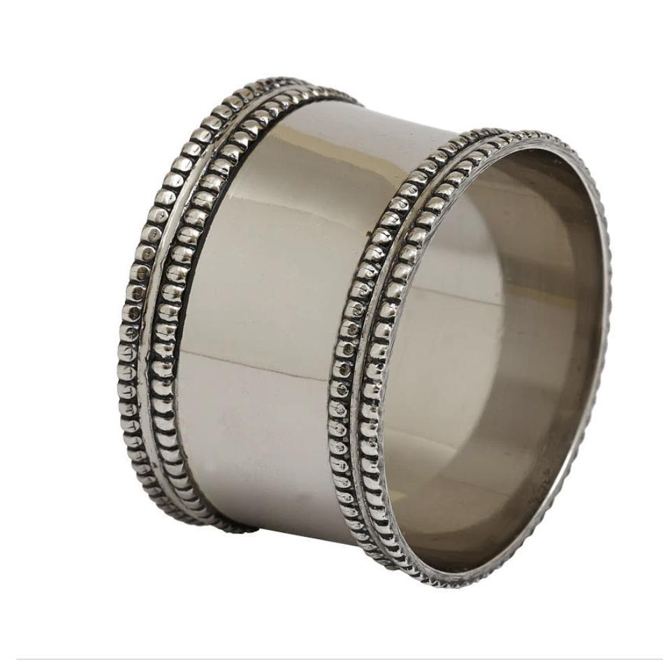 Silver Band Napkin Ring