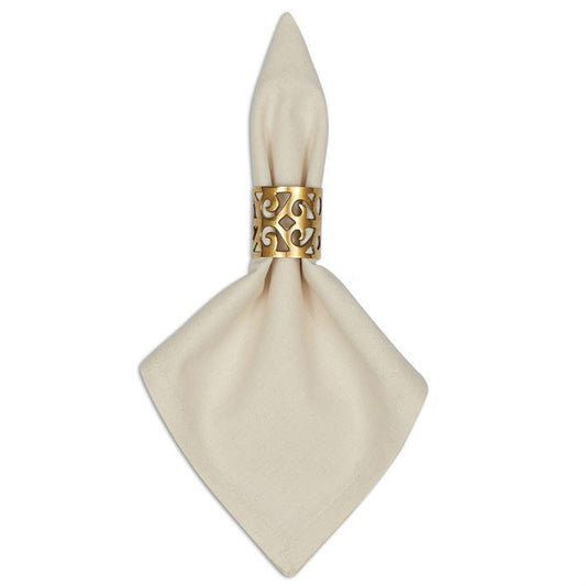 Scroll Gold Napkin Ring