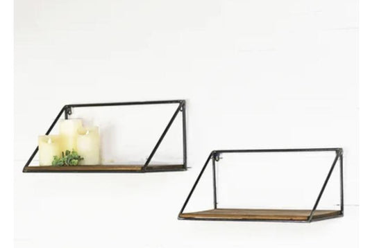 industrial wall shelf